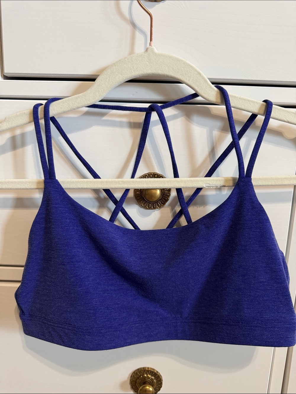 GAPfit Strappy Sports Bra - Royal Blue